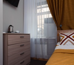 Одноместная комната с общей ванной комнатой в МК Мокко