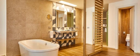 Двухместный люкс Elite Club seafront двуспальная кровать в Hotel Riu Palace Baja California - Adults Only - All Inclusive