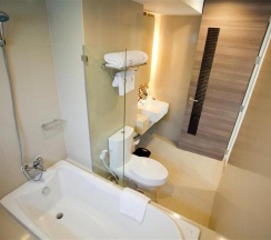 Двухместный люкс Deluxe с видом на город двуспальная кровать в iCheck inn Residences Sukhumvit 20