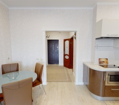 Апартаменты-студио с балконом для четверых в Лиенталь