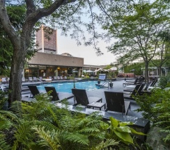 Четырёхместный номер Superior двуспальная кровать в Hotel Bonaventure Montreal