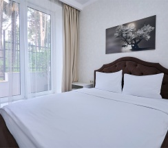 Люкс с гостиной и спальней в IL Punto