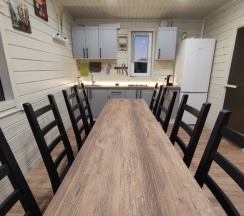 Коттедж стандарт "Чудо-дом" 6+2 в Берег Ладоги