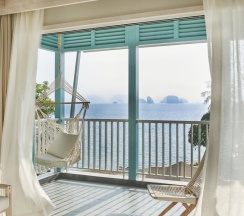 Одноместный номер Deluxe с балконом двуспальная кровать в Cape Kudu Hotel