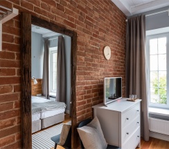 Двухместный стандартный номер с 1 или 2 отдельными кроватями. в Ида