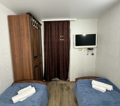 Двухместный номер Economy 2 отдельные кровати в Панорама