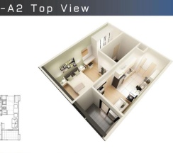 Двухместные апартаменты двуспальная кровать в Happy Place Condo