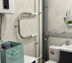 Двухместные апартаменты Superior c 1 комнатой с балконом и с красивым видом из окна (двуспальная кровать) в Апартаменты Life Home