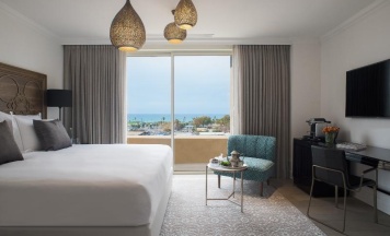 Одноместный номер Premium с видом на море в The Drisco Hotel Tel Aviv - Relais & Chateaux