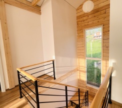 Коттедж с террасой в Scandi house