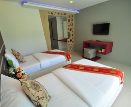 Двухместный номер Deluxe с балконом 2 отдельные кровати в Phi Phi Rimlay Cottage