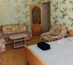 Апартаменты c 1 комнатой с балконом и с красивым видом из окна в Квартира на проспекте Ленина 69/1