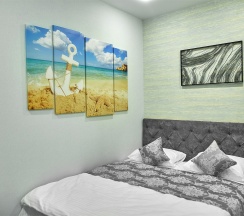 Стандартный двухместный номер с двуспальной кроватью (8) в July hotel