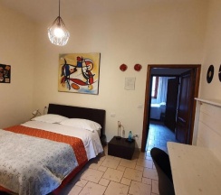 Двухместный номер Standard с видом на сад двуспальная кровать в 3B Bed and Breakfast Arezzo