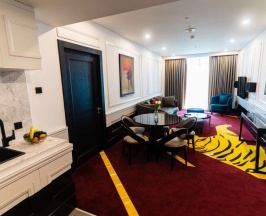 Двухместный номер Executive с видом на море двуспальная кровать в Mogan hotel