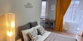 Выборг: Апартаменты Апартаменты J&N Apartments Трёхместная студия с балконом в центре города Московский 16