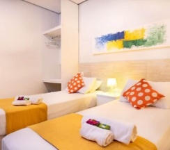 Четырёхместный люкс в Brazilodge All Suites Hostel