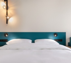 Семейный Супериор с 1 кроватью Queen-size или 2 односпальными кроватями 80х200см в Нега