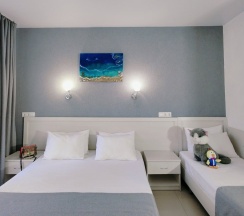 Трёхместный номер Superior с балконом в Casa mare