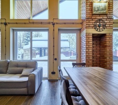 Шестиместный коттедж с балконом и с видом на город в Барнхаус