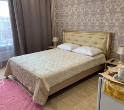 Номер стандарт с 1 двуспальной кроватью в Мишель