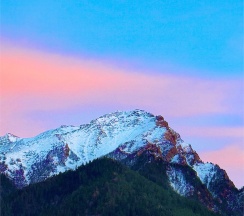 Двухместный комфорт с видом на горы | 3 этаж в Hayat Haus