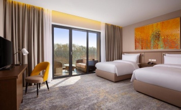 Двухместный номер Deluxe с видом на горы 2 отдельные кровати в Swissotel Wellness Resort Alatau Almaty