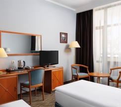 Номер Classic SPA, с балконом - с 2 односпальными кроватями в Arthurs SPA Hotel by Mercure