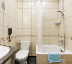 Комфортный номер с двумя отдельными кроватями в Имидж