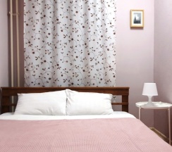 Небольшой с 1 двуспальной кроватью в Hostel Vega