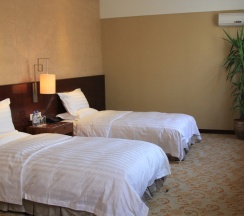 Двухместный номер Superior с красивым видом из окна 2 отдельные кровати в SoLuxe Hotel Almaty