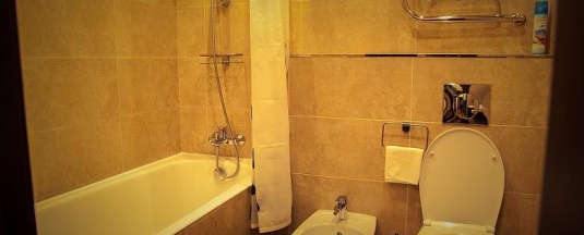 Комната стандарт с 1 двуспальной кроватью в Gorki apartments Domodedovo