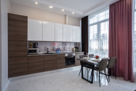 Сириус: Апартаменты Апартаменты на Таврическая, 7 к3 (Дорнан), 120м²