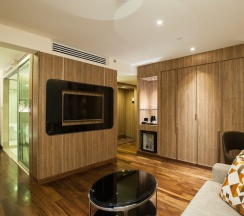 Двухместный семейный люкс двуспальная кровать в Novotel Bangkok Sukhumvit 20