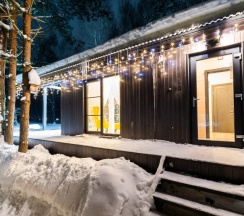 №9 BarnHouse 60m2 с кондиционером и закрытой территорией (оснащение дома см. Подробнее)) в Les holidays