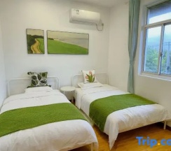 Двухместный номер Standard (2 отдельные кровати) в Shanghai RUYIGE homestay