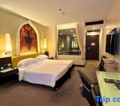 Двухместная студия (2 отдельные кровати) в The Davis Bangkok Hotel