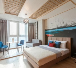Трёхместные апартаменты c 1 комнатой в RentPlaza