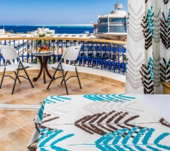 Двухместный номер Standard с видом на бассейн двуспальная кровать в Seagull Beach Resort Families & Couples Only - All Inclusive