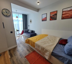 1-комнатные апартаменты студия в Olive Apart