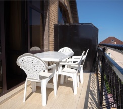 Двухместный номер с 1 кроватью или с 2 отдельными кроватями и с балконом в Deluxe