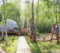 Геокупол Делюкс в Rich Life Village