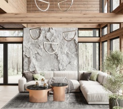 Коттедж VIP с балконом в Плавное течение