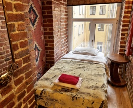 Одноместный номер с кухней (душ за пределами номера) в Красный терем