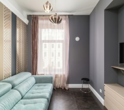 Двухкомнатные апартаменты "Агат" с кухней и видом на город в Orfei Hotel