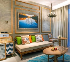 Двухместная So Studio с видом на бассейн двуспальная кровать в SO/ Sofitel Hua Hin