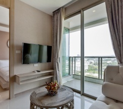 Апартаменты Luxury с балконом и с красивым видом из окна в Апартаменты Riviera Jomtien Fresh Apartments - 100 m to the beach