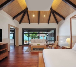 Двухместная Pool вилла Nang Gong с видом на море двуспальная кровать в Garrya Tongsai Bay Samui