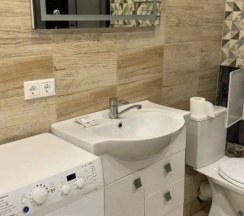 Двухместные апартаменты c 1 комнатой с балконом (двуспальная кровать) в Апартсити