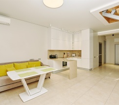 Апартаменты 56 с романтичным интерьером в Панорама парк